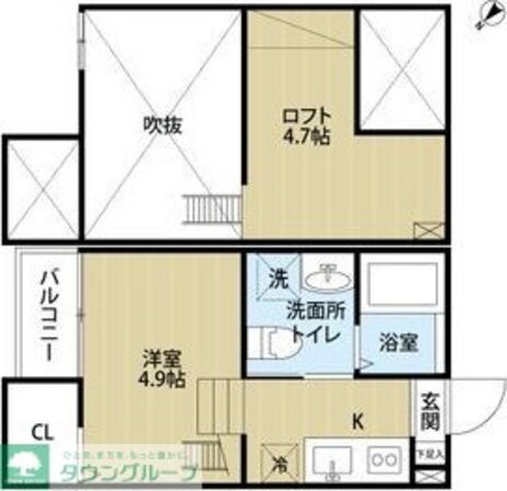 エスポワール堀田(エスポワールホリタ)の物件間取画像